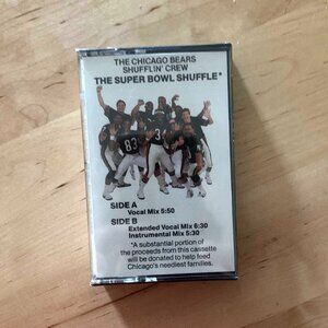 1985 Chicago Bears Super Bowl Shuffle Cassette – Brand New Original Plastic Wrap